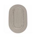 Tapis en corde tressée taupe-Fait main en
