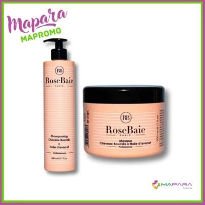 RoseBaie Duo Huile d’Avocat Masque Shampoing