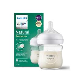 Philips Avent Biberon en Verre Natural SCF051 17 0m+