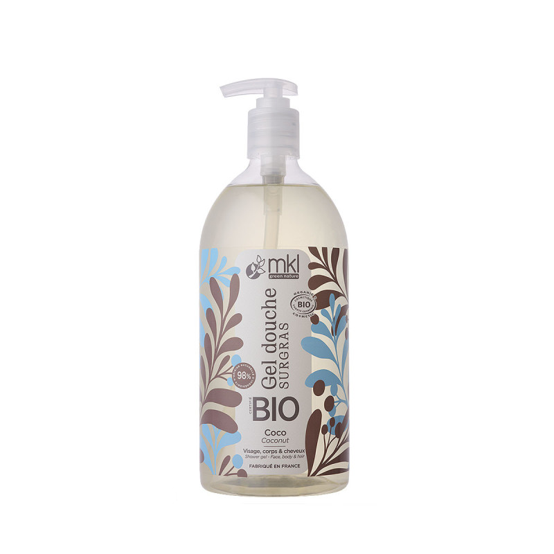 MKL Gel Douche Surgras BIO Coco 1L