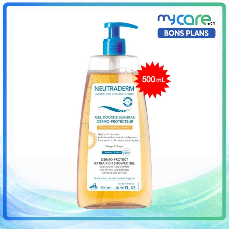Neutraderm Gel Douche Surgras Dermo-Protecteur