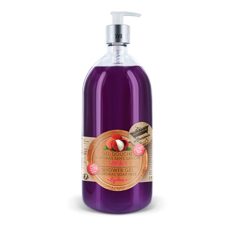 Douche Litchi Les Petits Bains De Provence 1litre