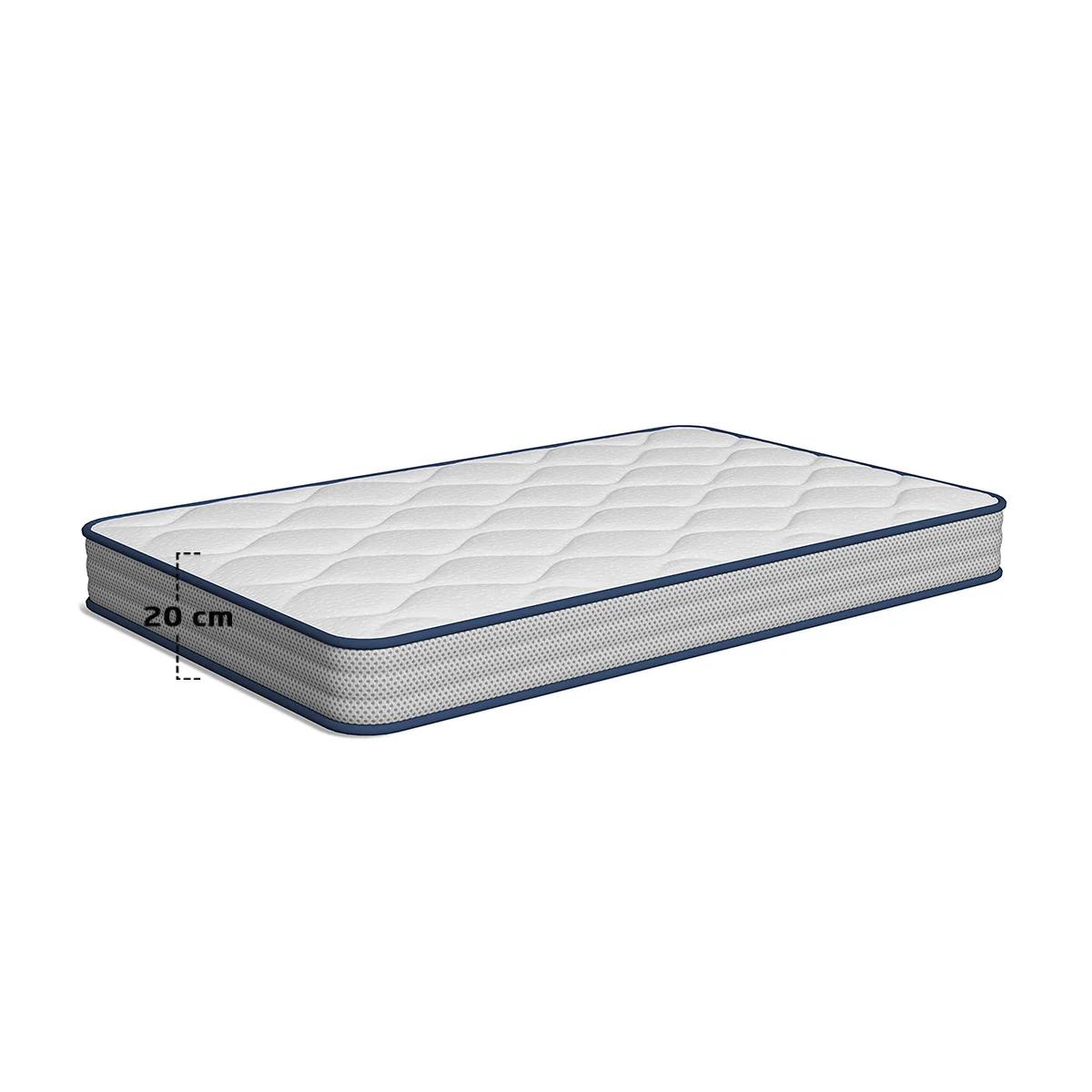 Matelas Mousse Économique Pas Cher 1 Place 20 cm