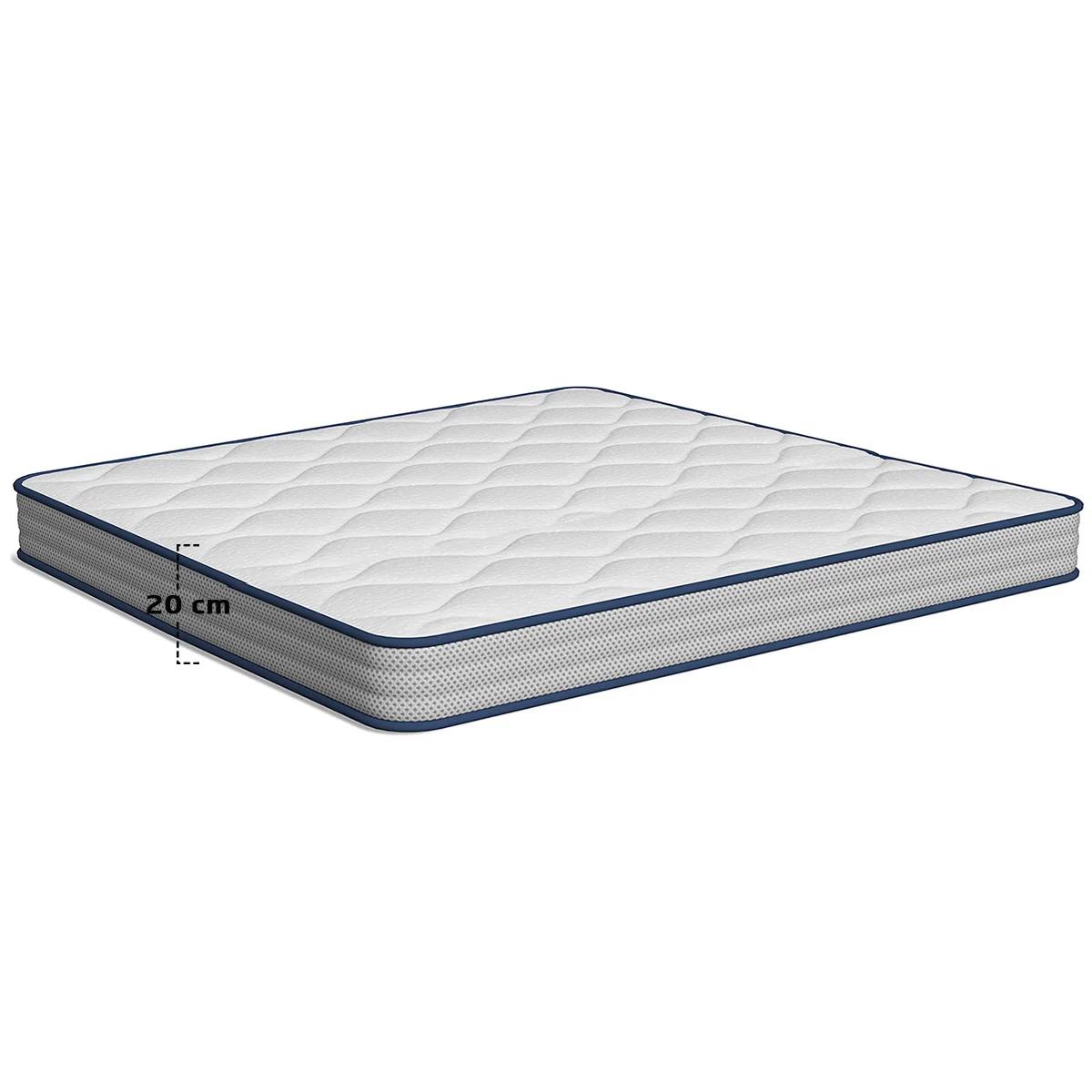 Matelas Mousse Économique Pas Cher 2 Places 20 cm