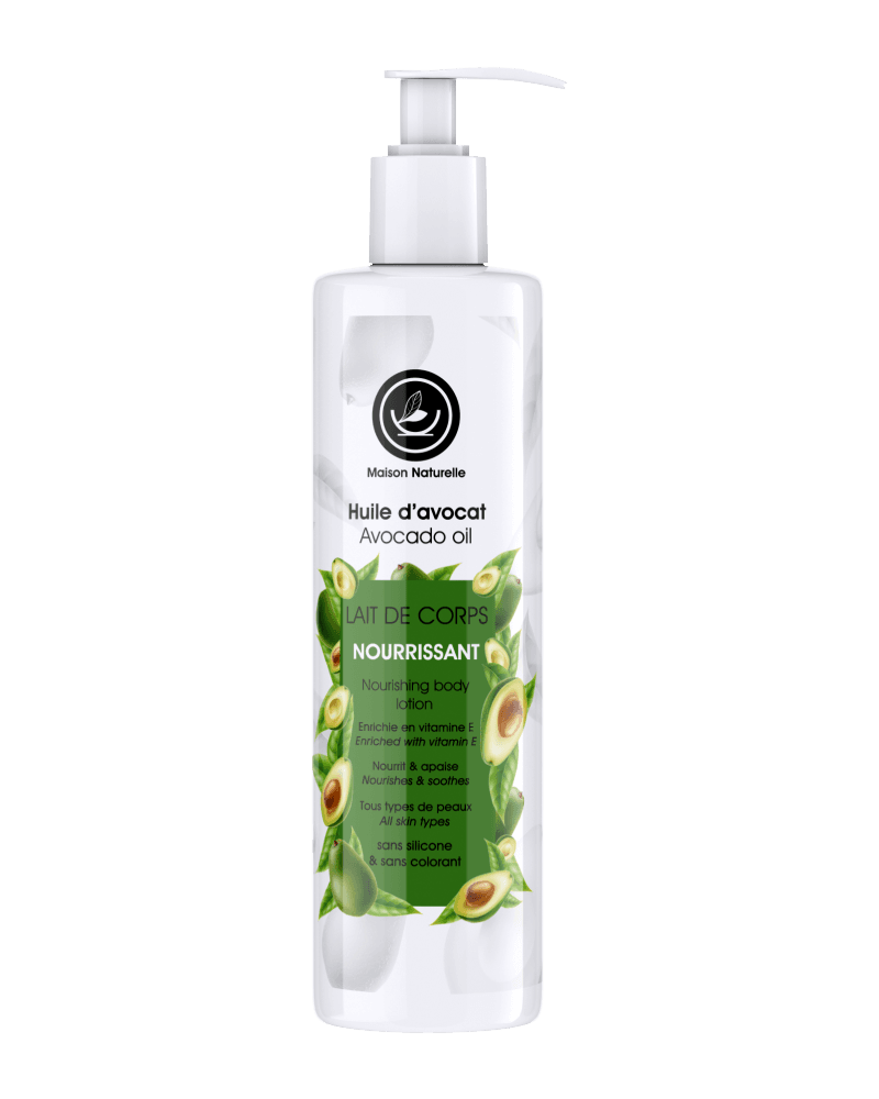 corps nourrissant huile d'avocat