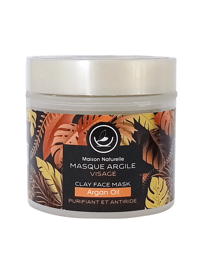 argile Masque verte huile d'argan