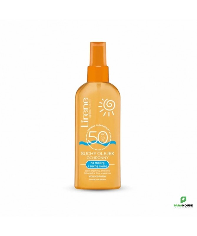 LIRENE HUILE SECHE SPF50