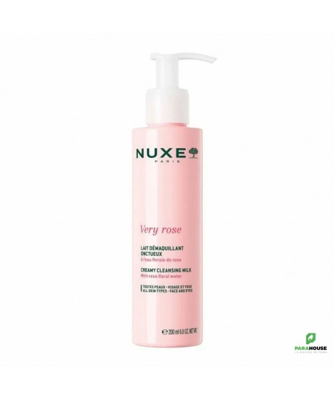 Nuxe VERY ROSE Lait Demaquillant Onctueux