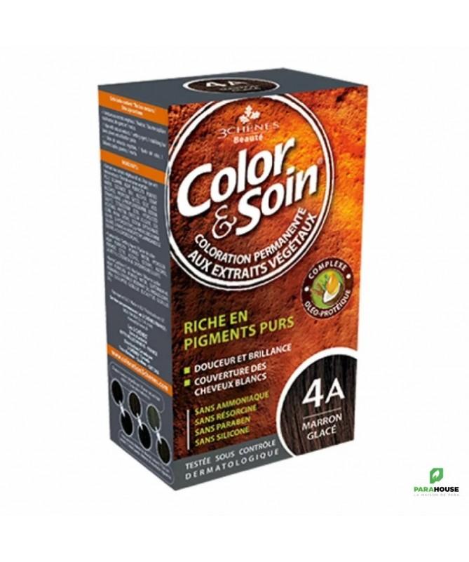 CHÊNES COLOR & SOIN COLORATION 4A MARRON GLACE