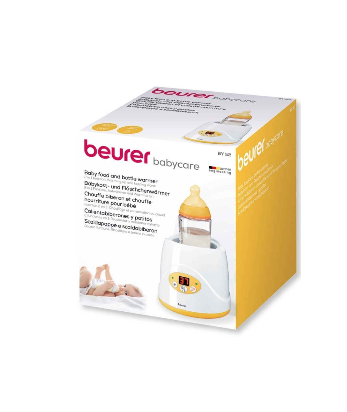 BEURER Chauffe biberon 2en1 BY52
