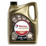 TOTAL HUILE MOTEUR QUARTZ 5000 15W40 5L