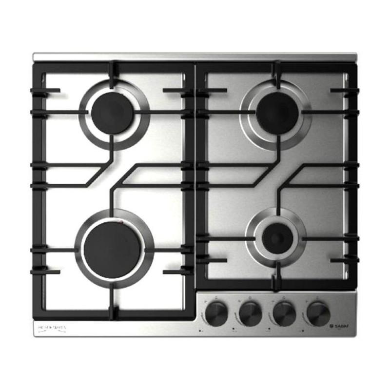 Arthur Martin Plaque MARTIN AMP60IX 4Feux 60 cm Inox
