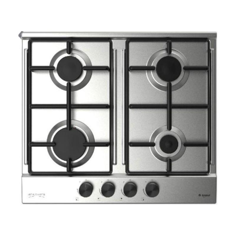 ARTHUR Plaque Martin AMD60IX 4 Feux 60Cm Inox
