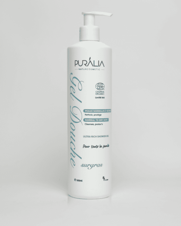 Puralia Gel douche surgras certifié BIO