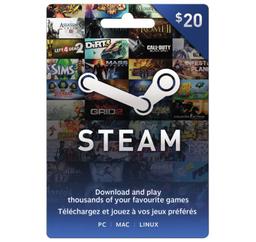 STEAM 20 Euros