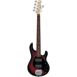 STINGRAY RUBY BURST SATIN, GUITARE BASSE