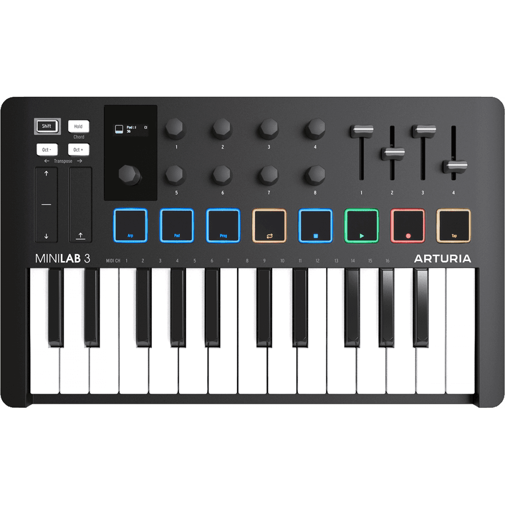 ARTURIA- MINILAB, CLAVIER DE CONTRÔLE USB MIDI
