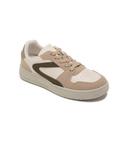 Sneaker Beige À Lacets