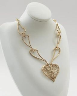 Collier Cœurs Ajourés