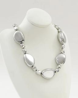 Collier perles style galets