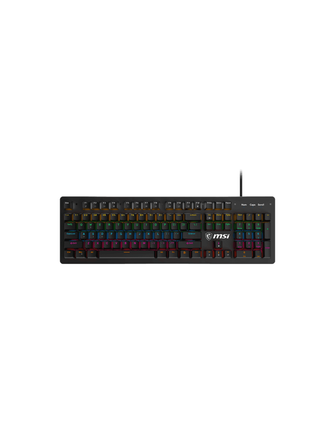 MSI mécanique Forge GK300 AZERTY 9 Modes RGB Switch