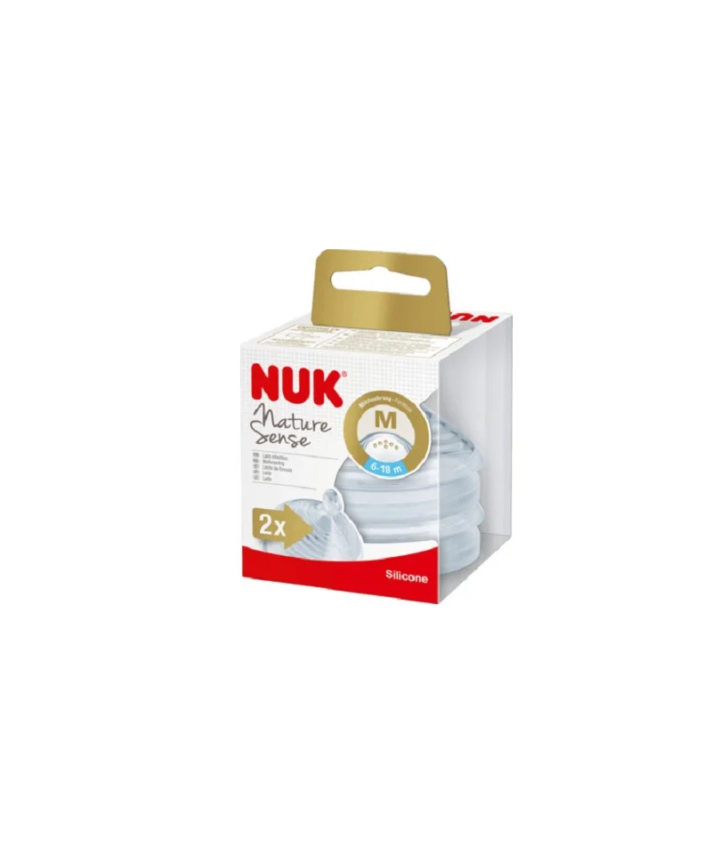 NUK 2 TETINES NATURE