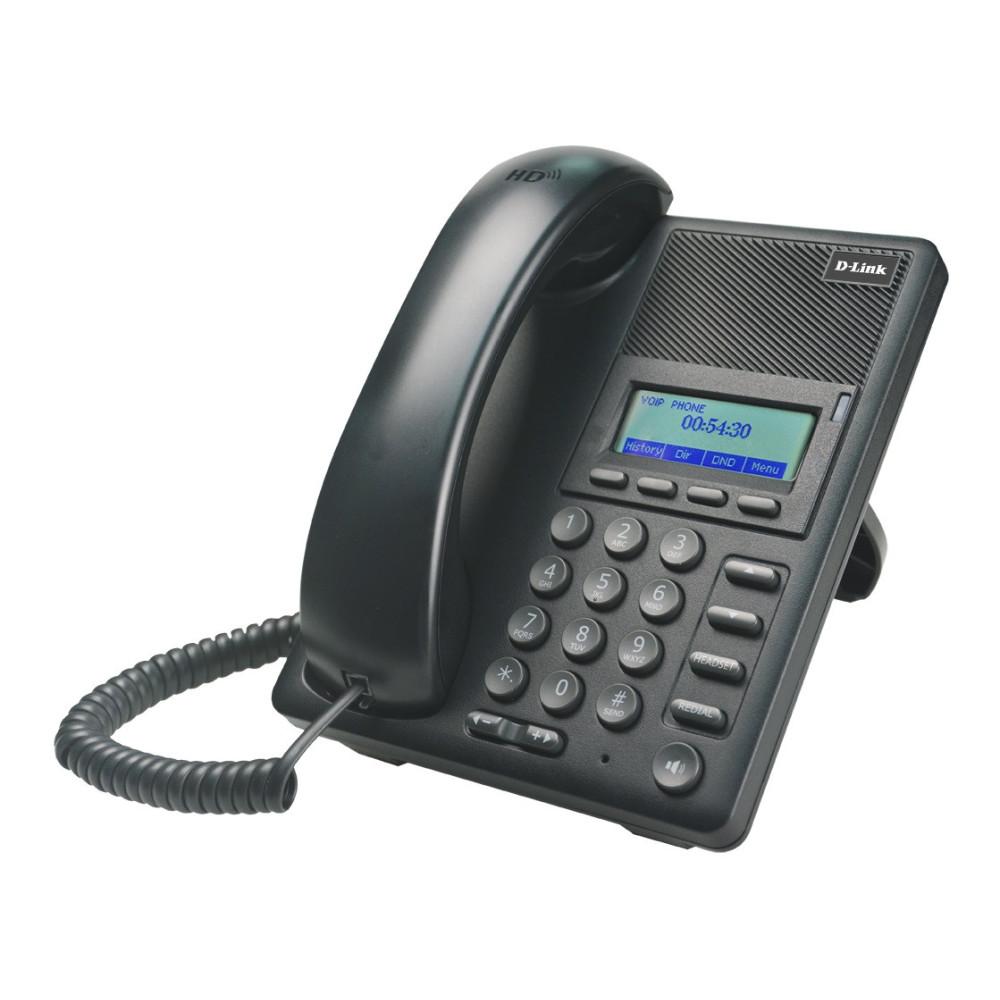 D-Link Téléphone IP SIP PoE Fixe DPH-120SE