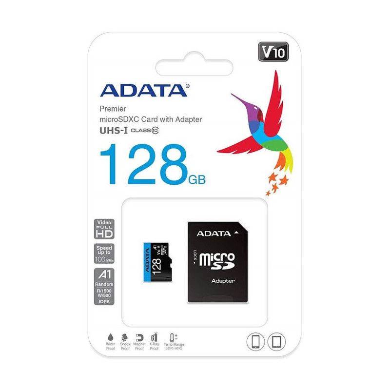 Carte Mémoire ADATA MicroSDXC Classe 10 UHS-I