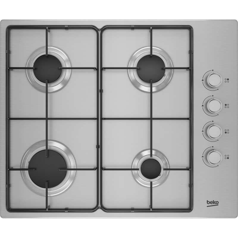 Beko de cuisson encastrable 4 Feux Inox