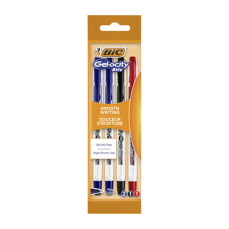 Stylos à bille BIC Gel-ocity stic