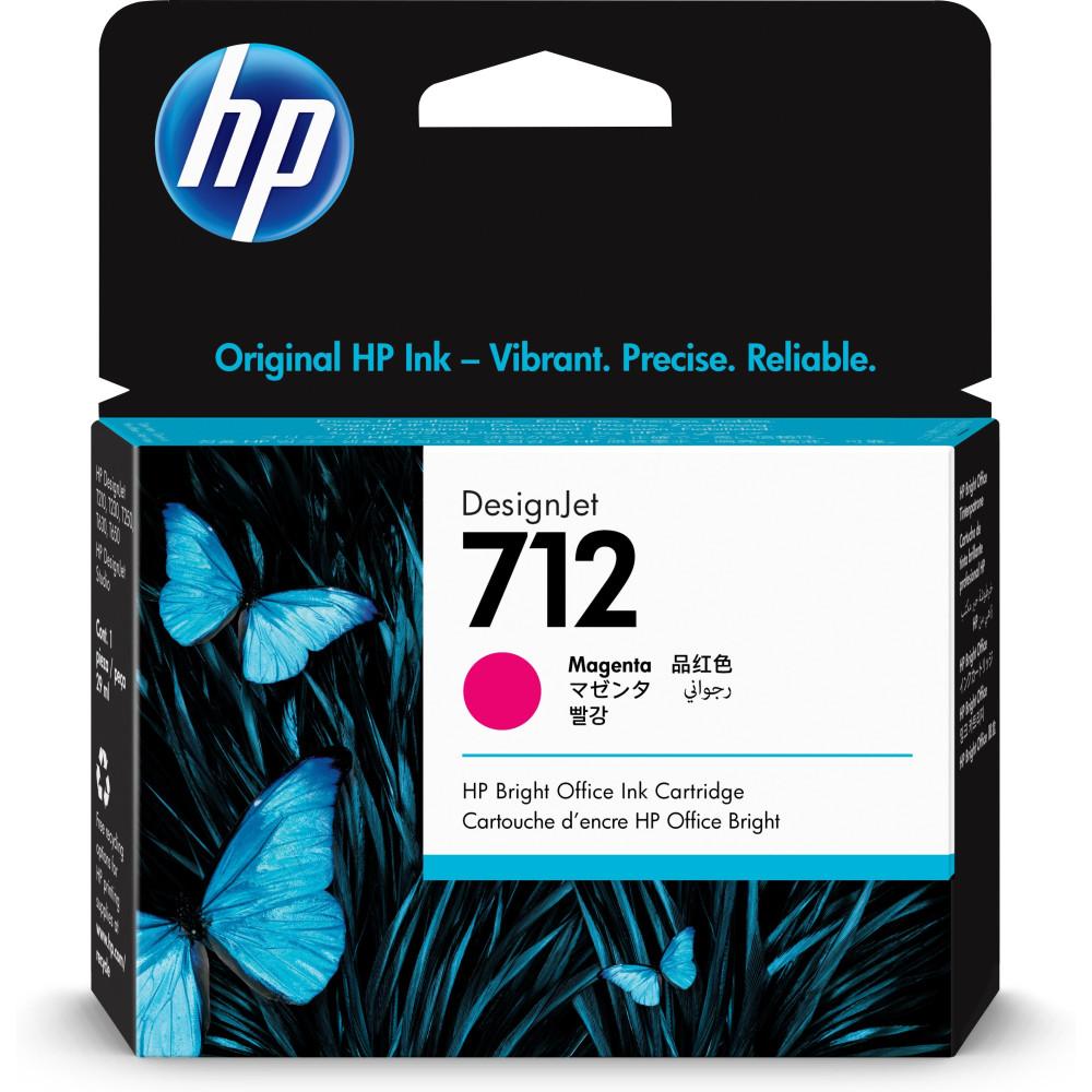 Hp Cartouche d'encre DesignJet 712 Magenta