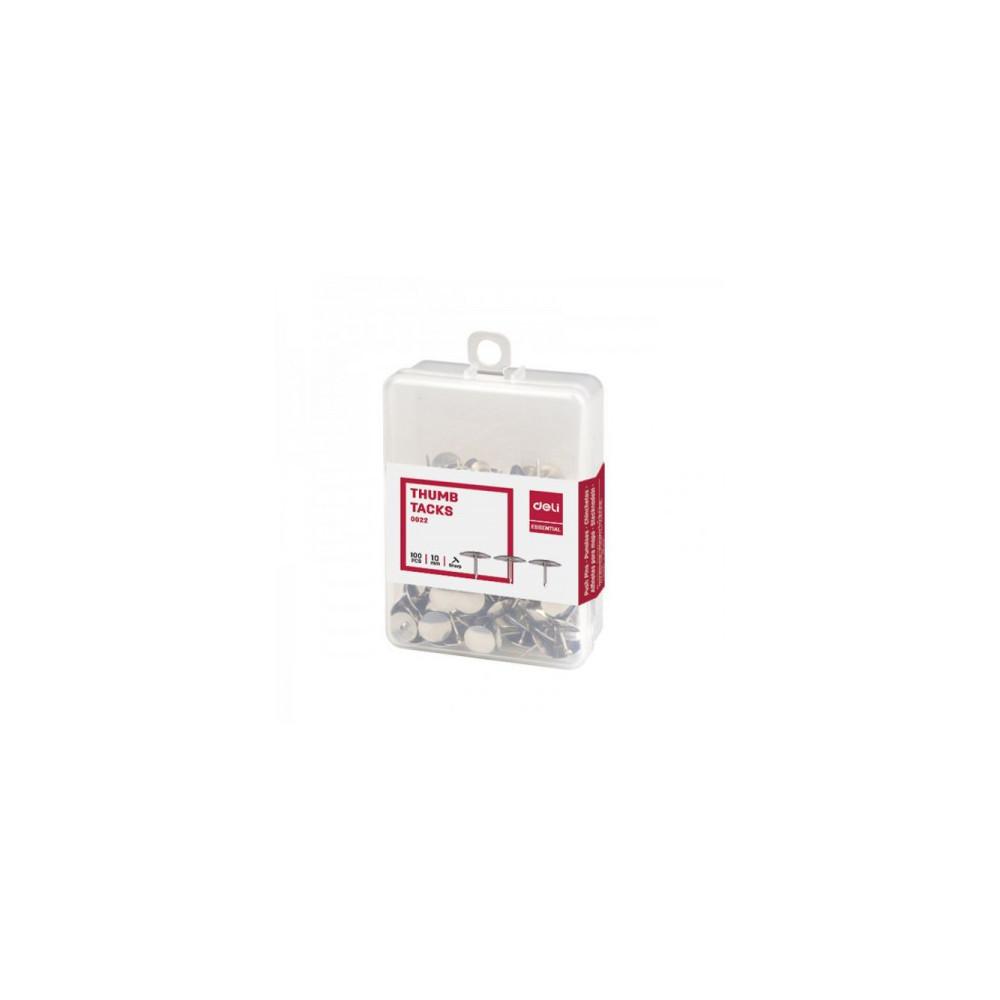 Punaises DELI 10mm Argent