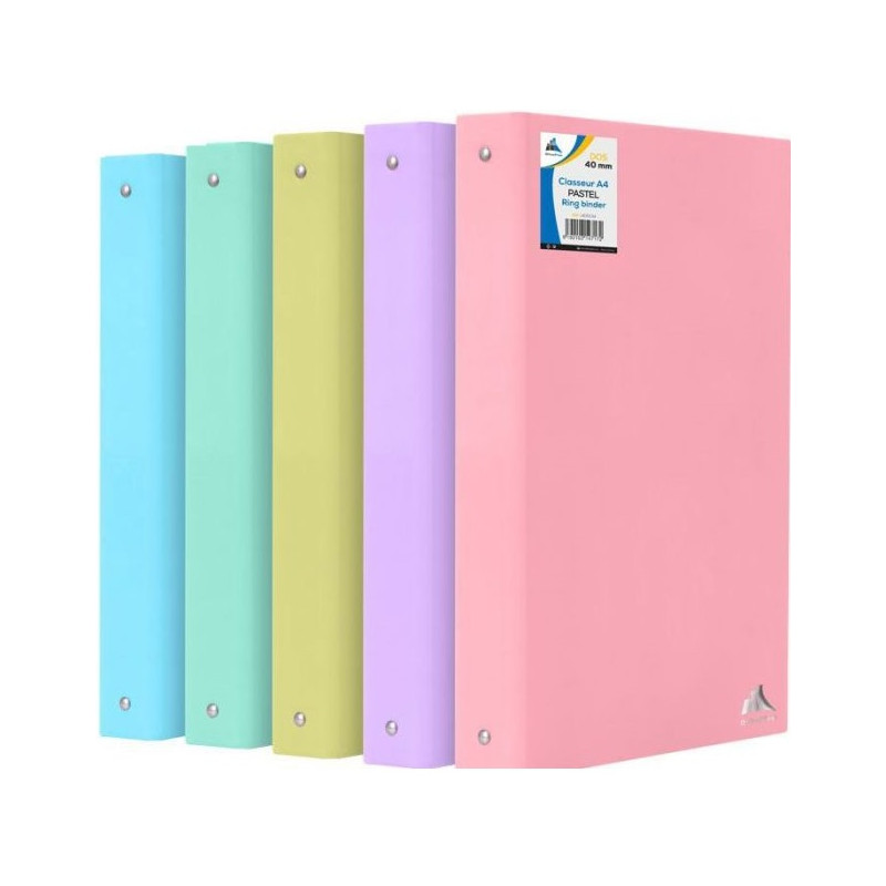 Classeur rigide officeplast Dos 40 MM PASTEL Mauve