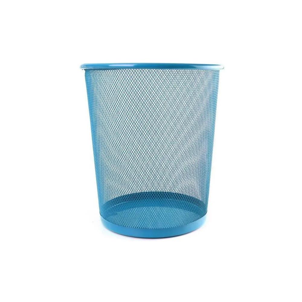 Corbeille à papier de bureau Métal Ciel