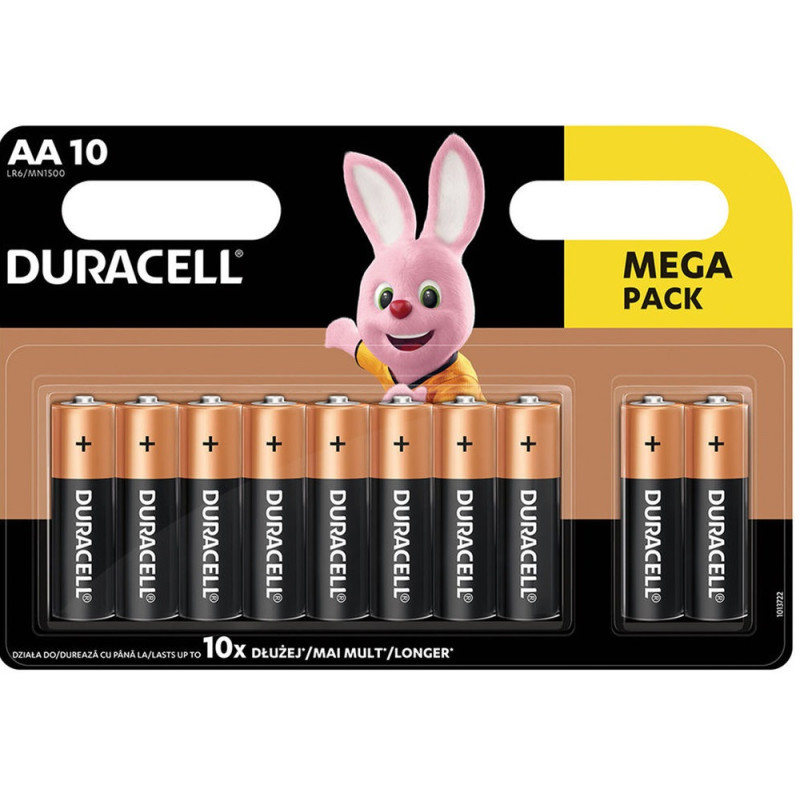 Piles DURACELL Plus Power AA
