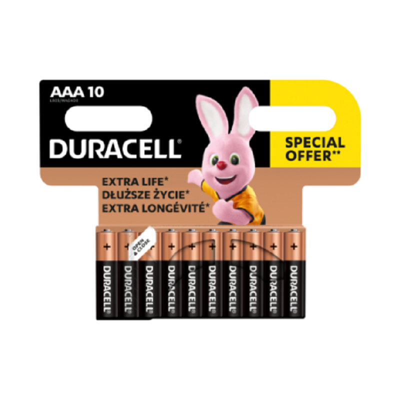 Piles DURACELL Plus Power AAA
