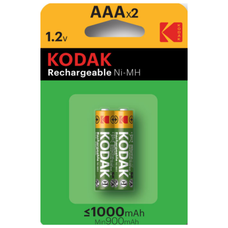 PILES KODAK RECHARGEABLE 1000MAH
