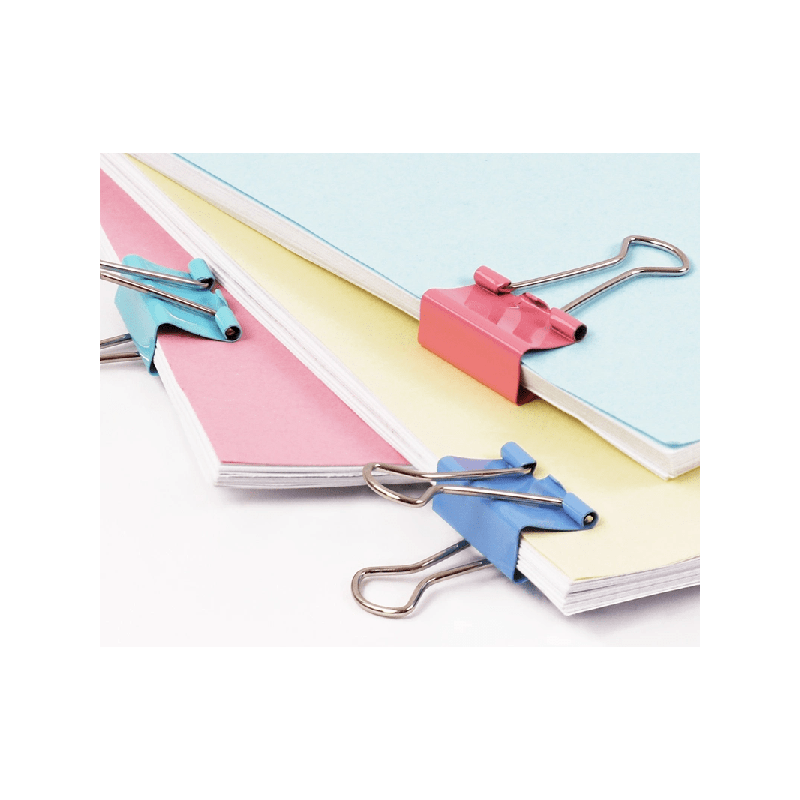 CLIPS COULEUR BOITE DE 24 41mm