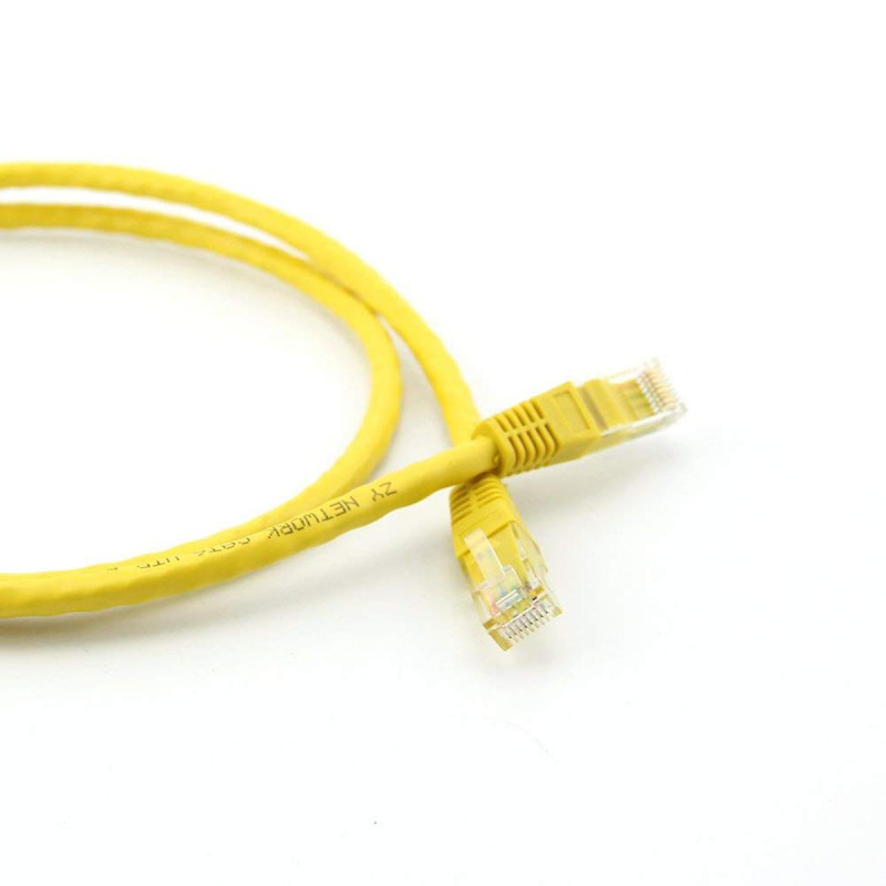RJ45 Cat6 UTP 24 AWG en PVC 0.5M