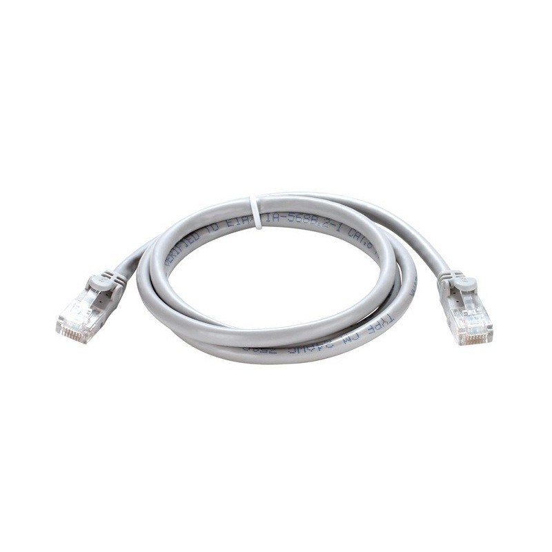 RJ45 Cat6E UTP 24 Awg Round Patch Cord 2M