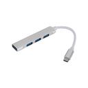 Hub Type-C Vers USB C-809 4 Ports