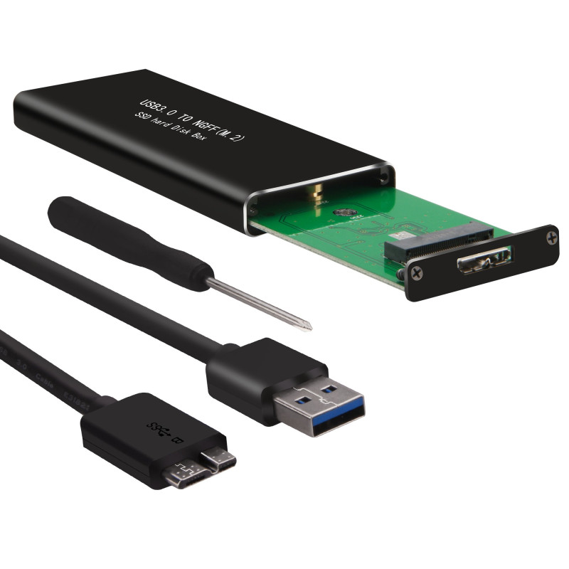 Boitier USB 3.0 pour Disquer SSD M.2 SATA