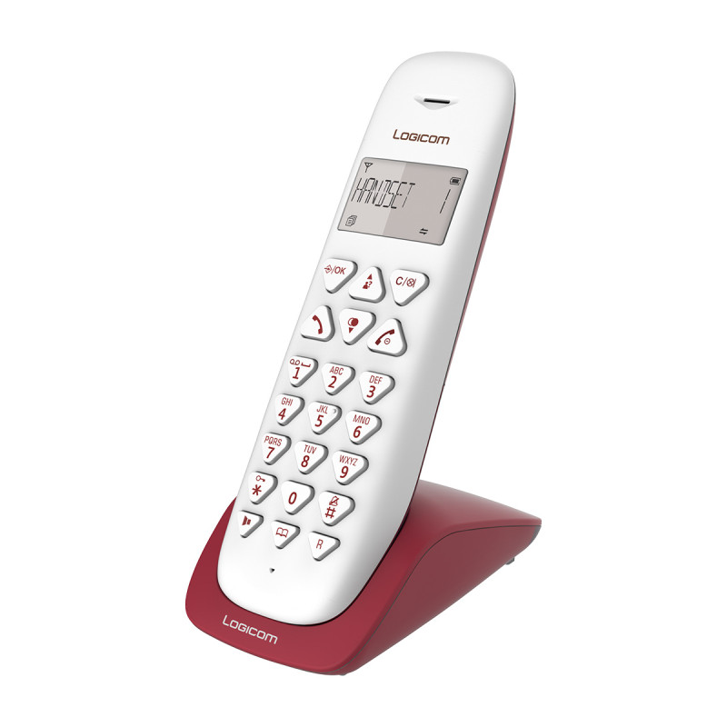 Logicom FIXE SANS FIL VEGA 150 Framboise