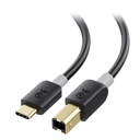 Imprimante Cable Noire 1.5M TYPE C VERS USB