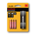 TORCHE KODAK 9 LED FLASHLIGHT+ 3 AAA