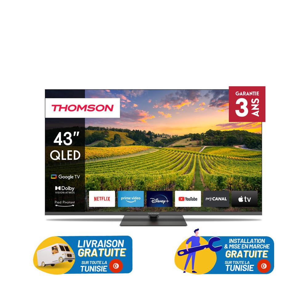 THOMSON Téléviseur 43" QLED Google TV 43QG5C14