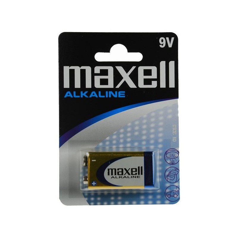 Pile MAXELL Alkaline 6LR61 9V