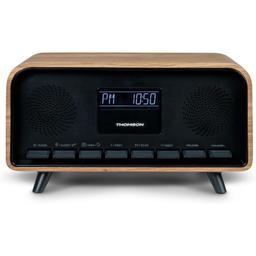 Thomson Radio-réveil COSY & enceinte sans fil "Vintage"