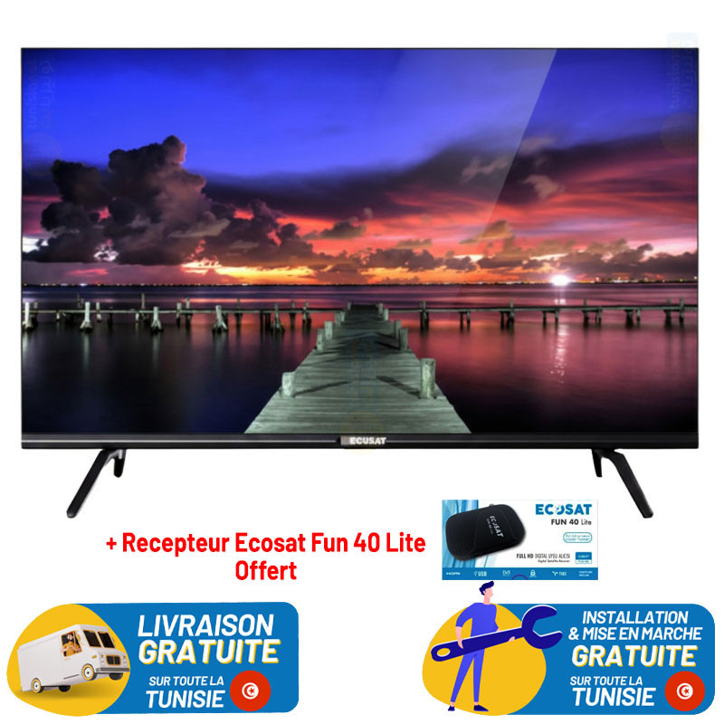ECOSAT T2 LED Full HD + Récepteur