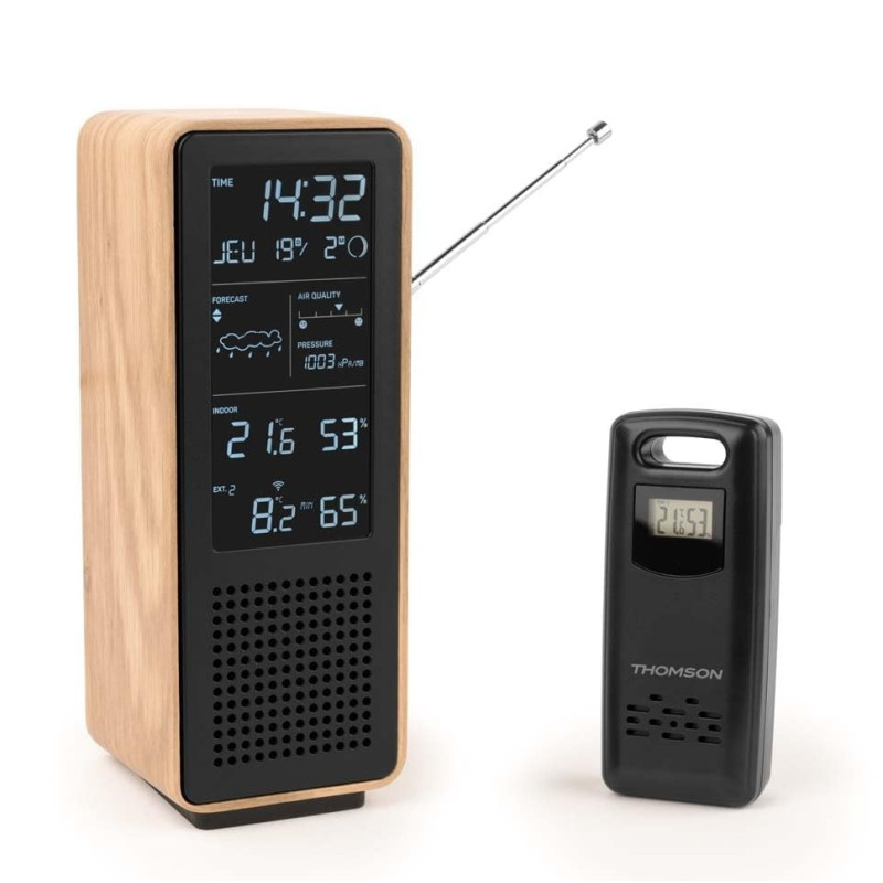 Thomson Enceinte & Station météo WS102TBK